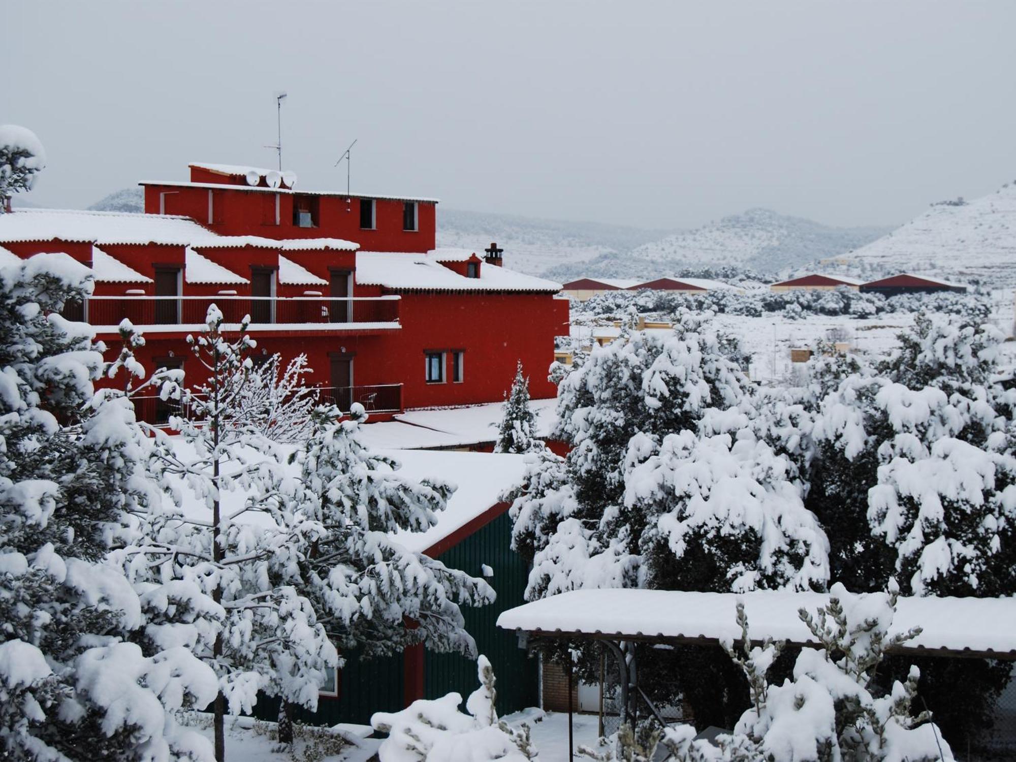 Hotel La Rueda 3000 Mora de Rubielos Buitenkant foto