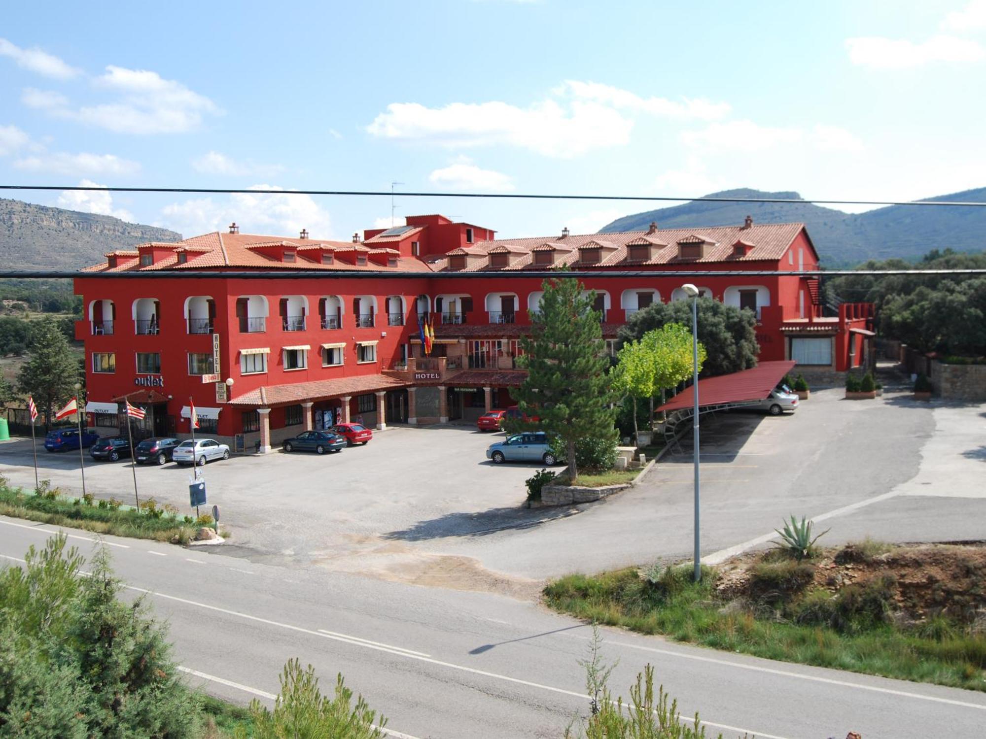 Hotel La Rueda 3000 Mora de Rubielos Buitenkant foto